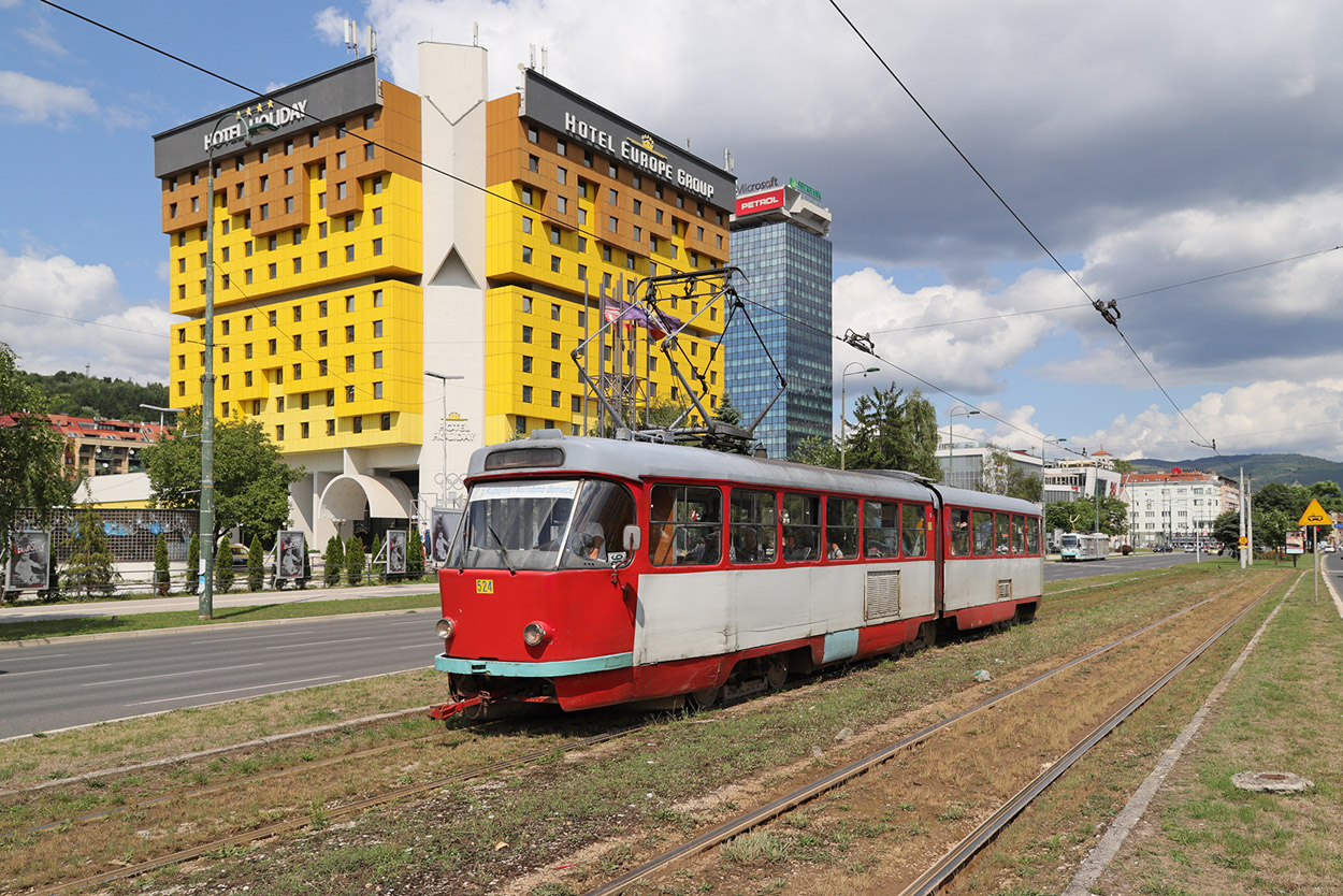 Sarajevo, Tatra K2YU № 524