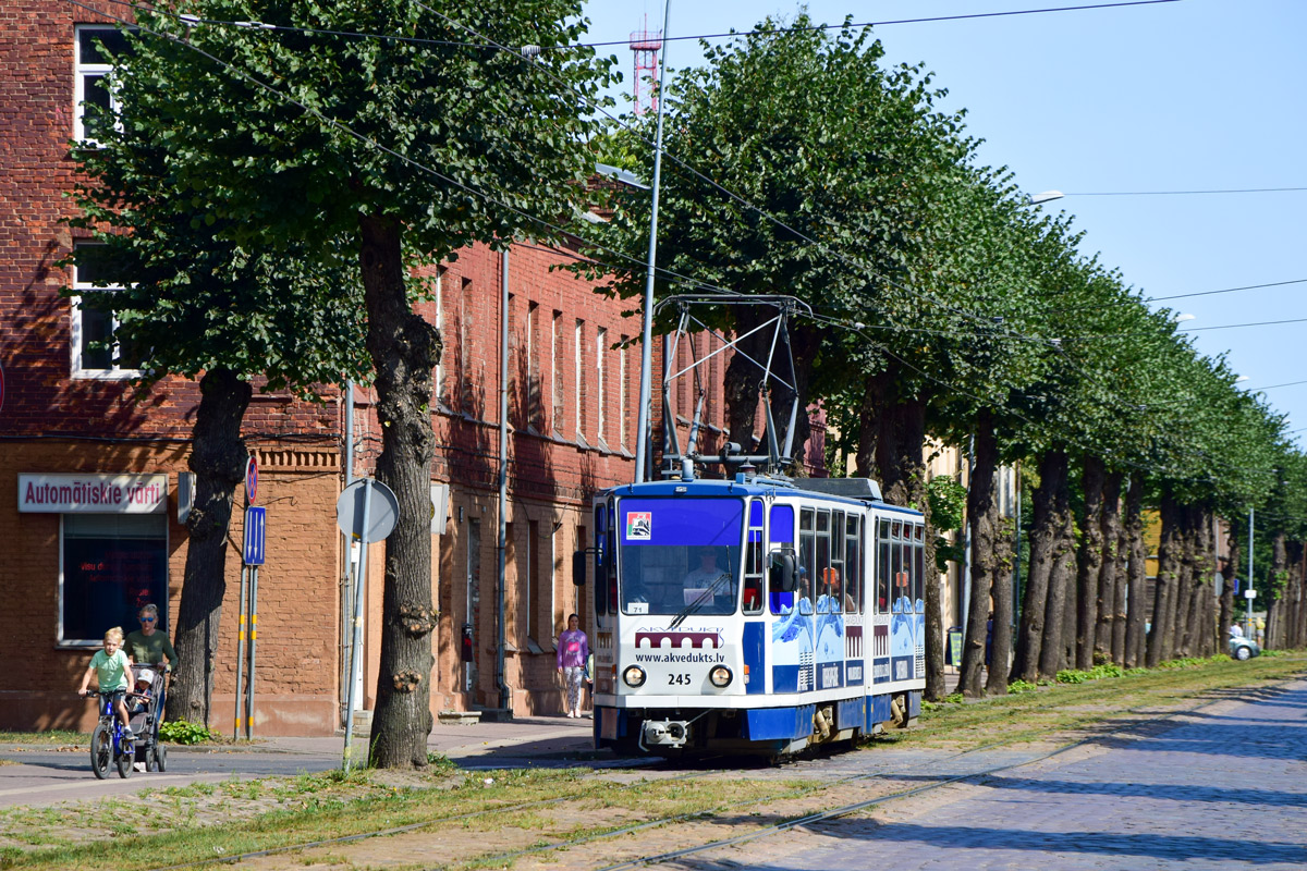 Лиепая, Tatra KT4D № 245