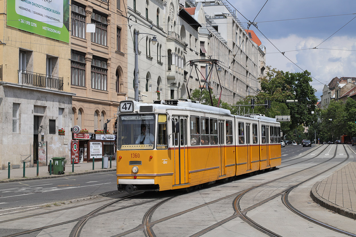 Будапешт, Ganz CSMG2 № 1360