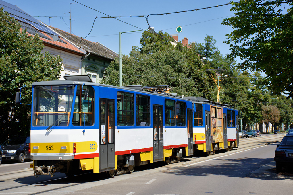 Сегед, Tatra TB6A2 № 953