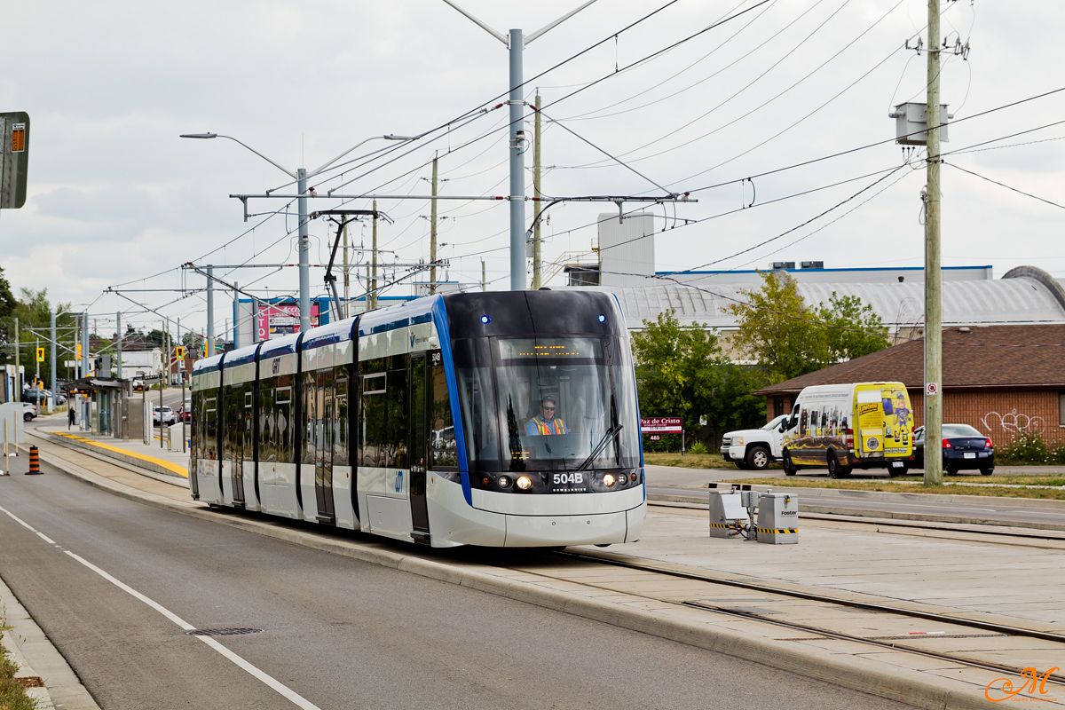 Waterloo - Kitchener, Bombardier Flexity Freedom # 504 Waterloo - Kitchener, Bombardier Flexity Freedom # 504