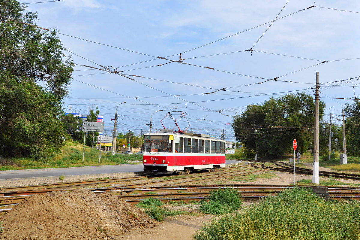 Волгоград, Tatra T6B5SU № 2843