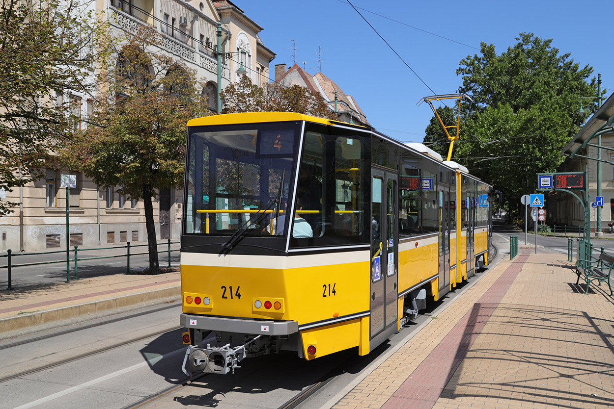 Сегед, Tatra KT4DMC № 214