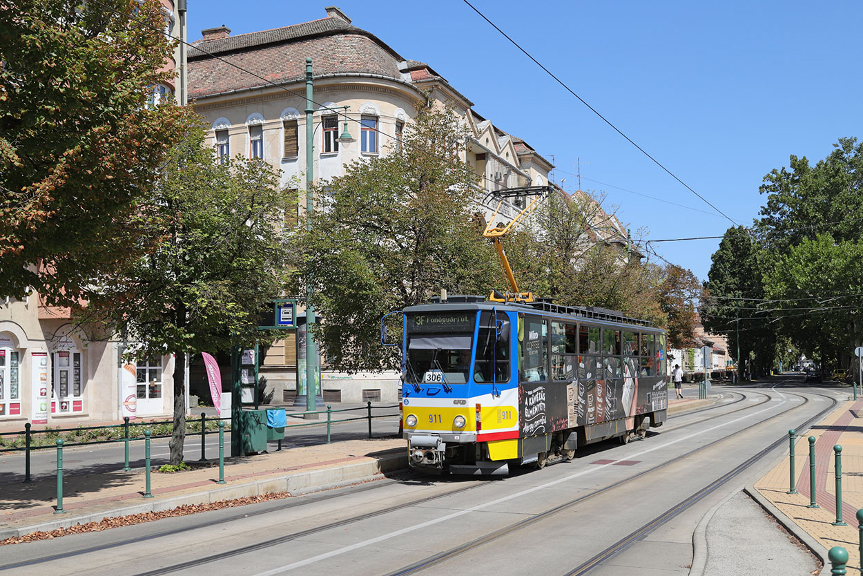 Сегед, Tatra T6A2 № 911