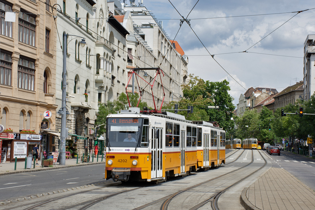 Будапешт, Tatra T5C5K2 № 4202
