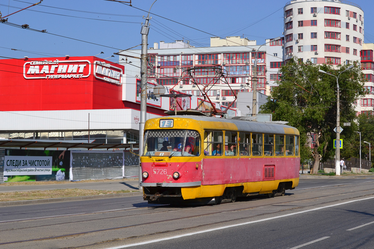 Волгоград, Tatra T3SU № 5726