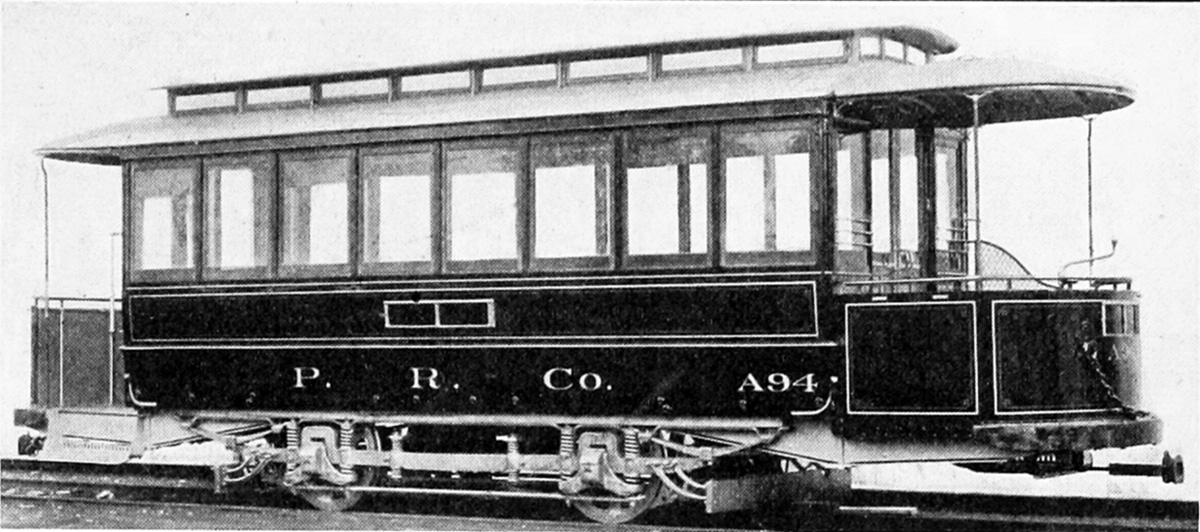 Pittsburgh, Brill 2-axle trailer car č. A94