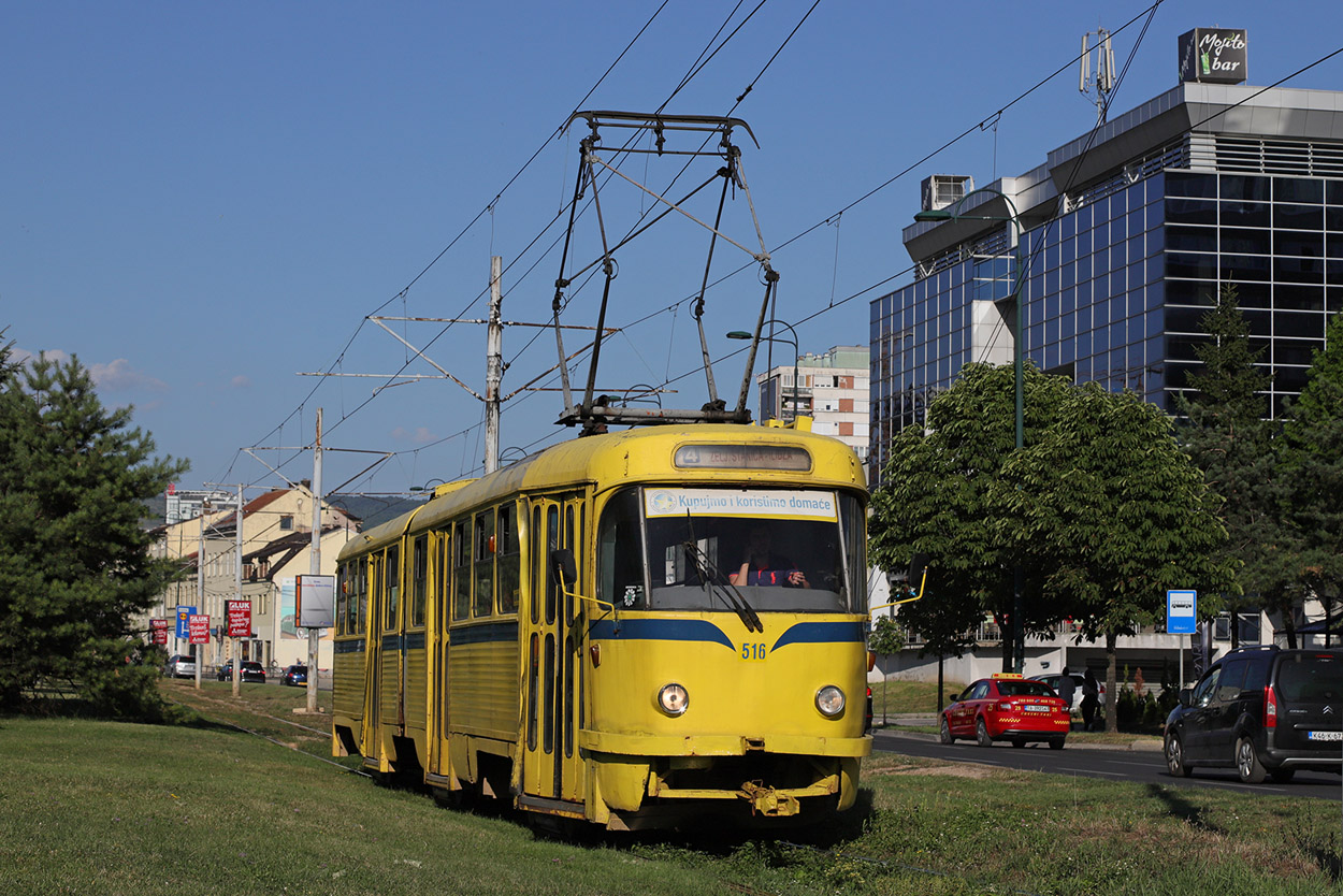 Сараево, Tatra K2YU № 516