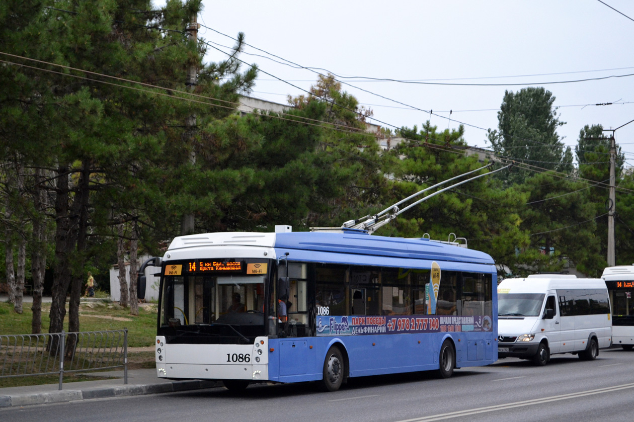 Севастополь, Тролза-5265.02 «Мегаполис» № 1086