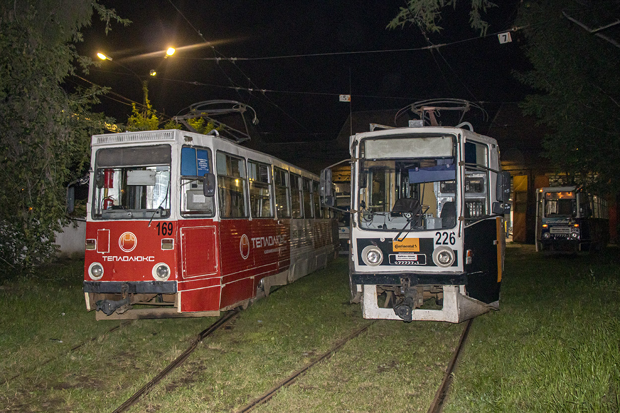 Иркутск, 71-605 (КТМ-5М3) № 169; Иркутск, 71-617 № 226