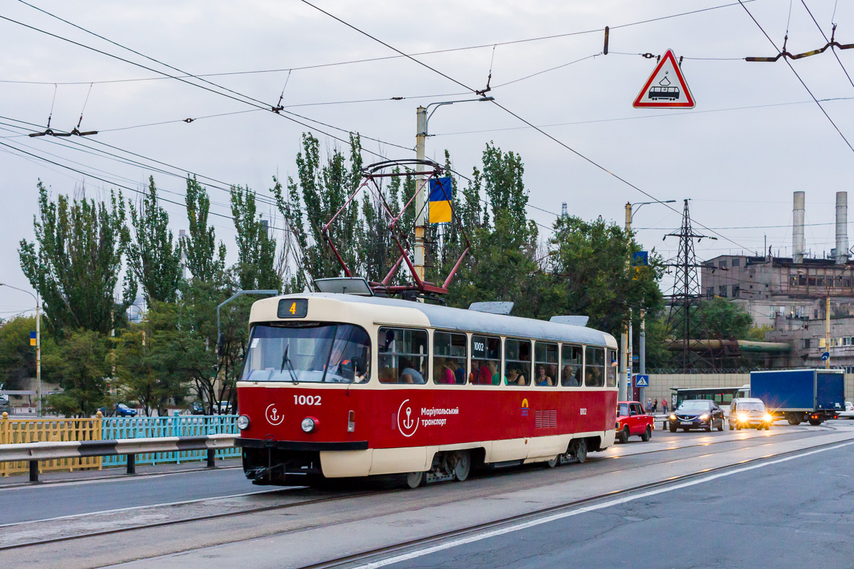 Мариуполь, Tatra T3SUCS № 1002