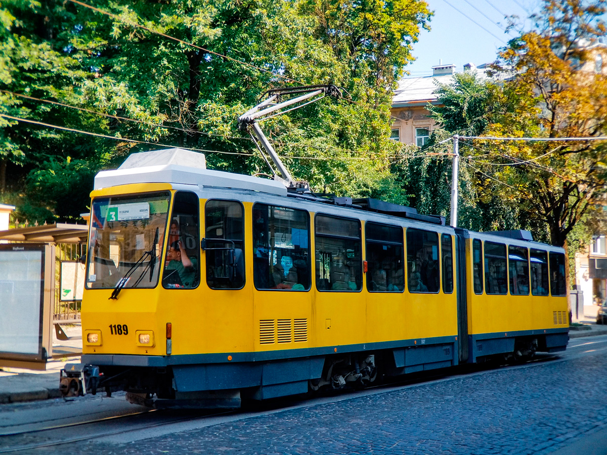 Львов, Tatra KT4DM № 1189