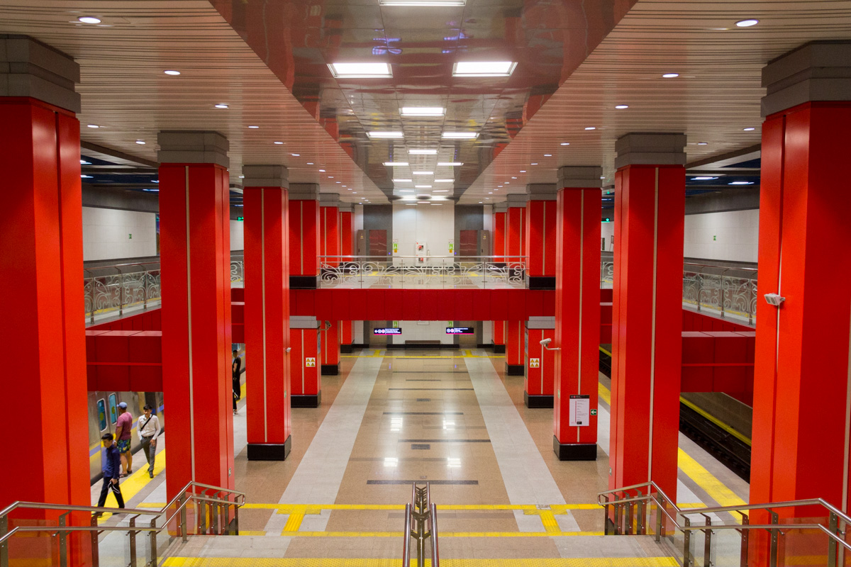 Алмати — Метрополитен — Линия 1 — Станции