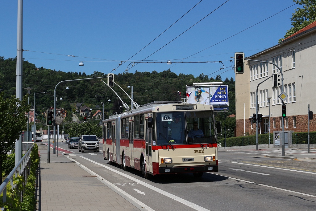 Брно, Škoda 15Tr02/6 № 3502