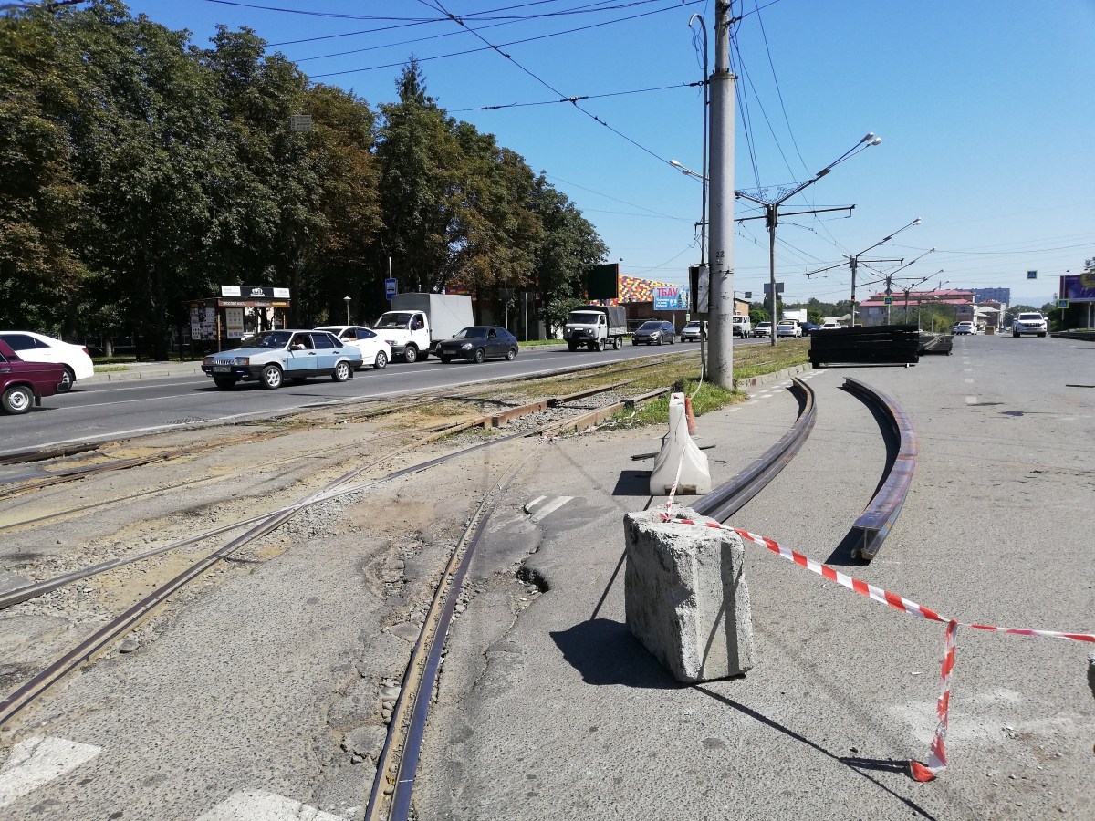 Владикавказ — Строительство, ремонт и реконструкция трамвайных линий