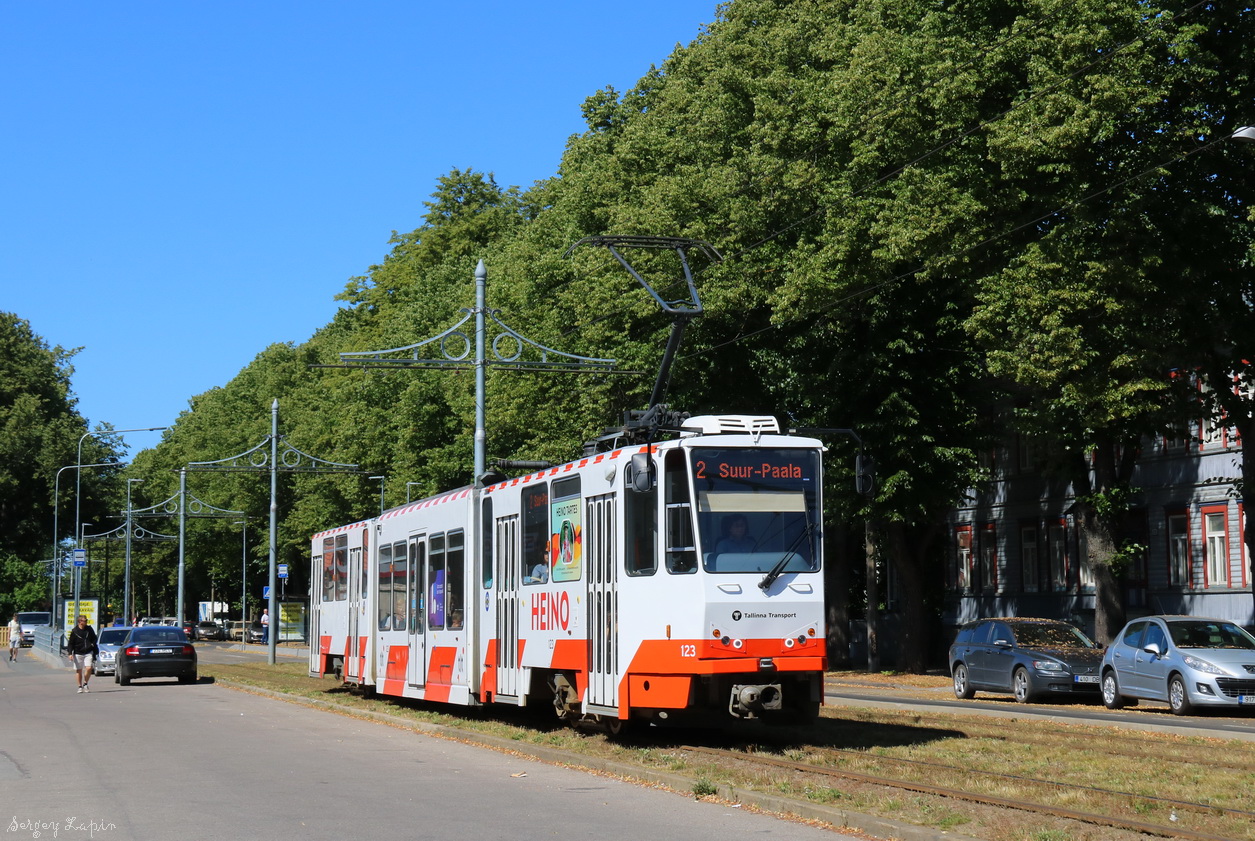 Таллин, Tatra KT6TM № 123