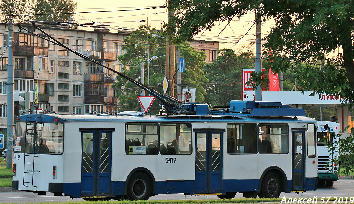 Санкт-Петербург, ВЗТМ-5284 № 5419