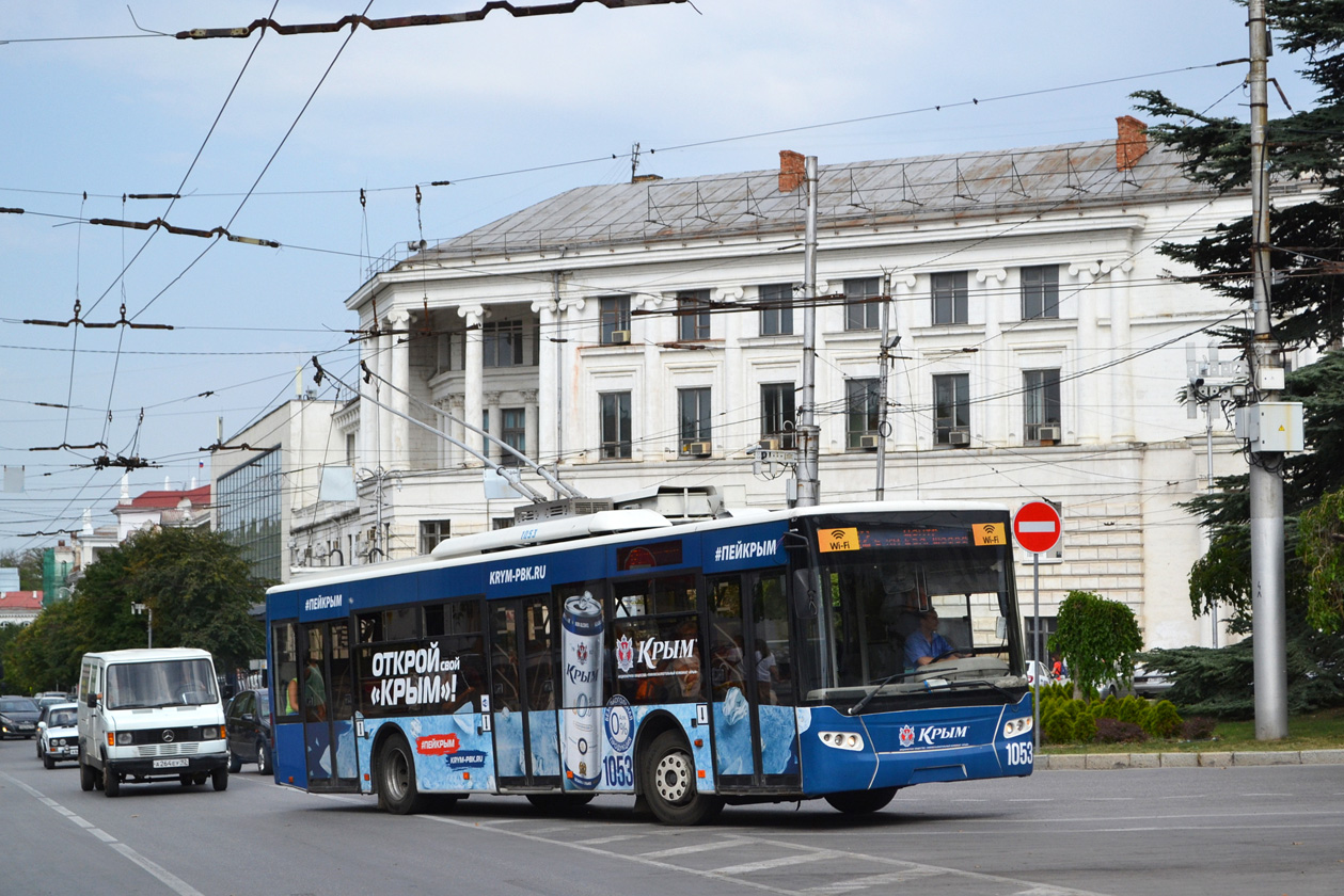 Севастополь, ЛАЗ E183A1 № 1053