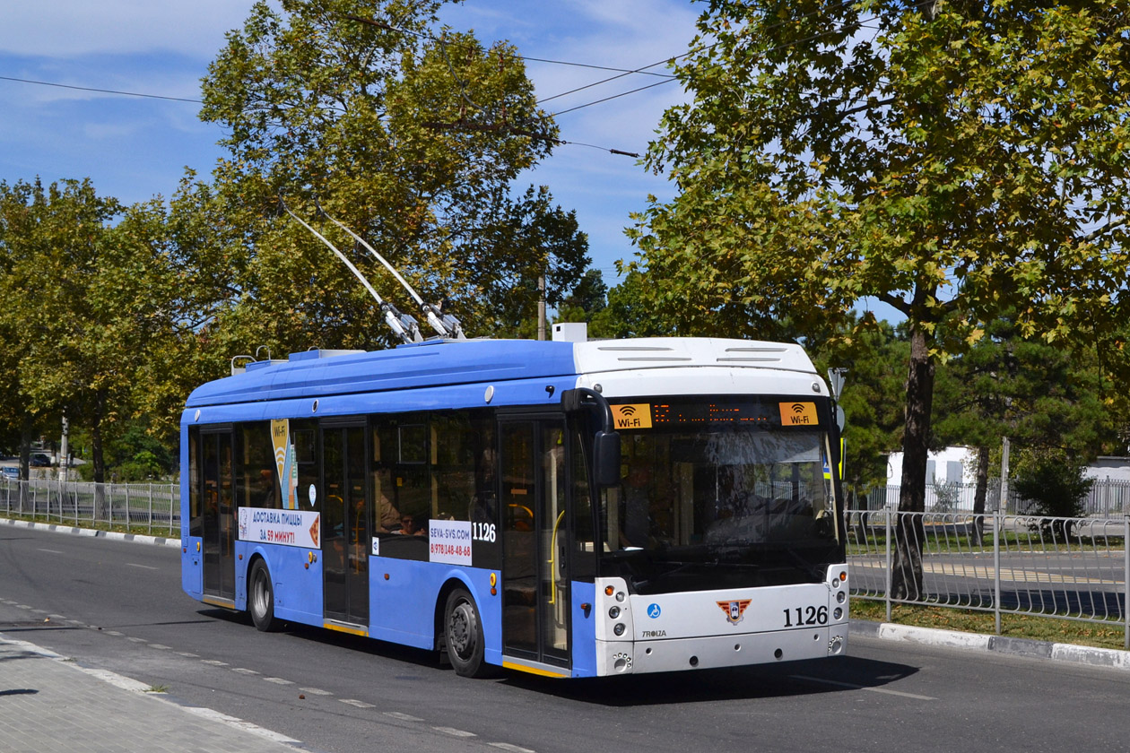 Севастополь, Тролза-5265.02 «Мегаполис» № 1126