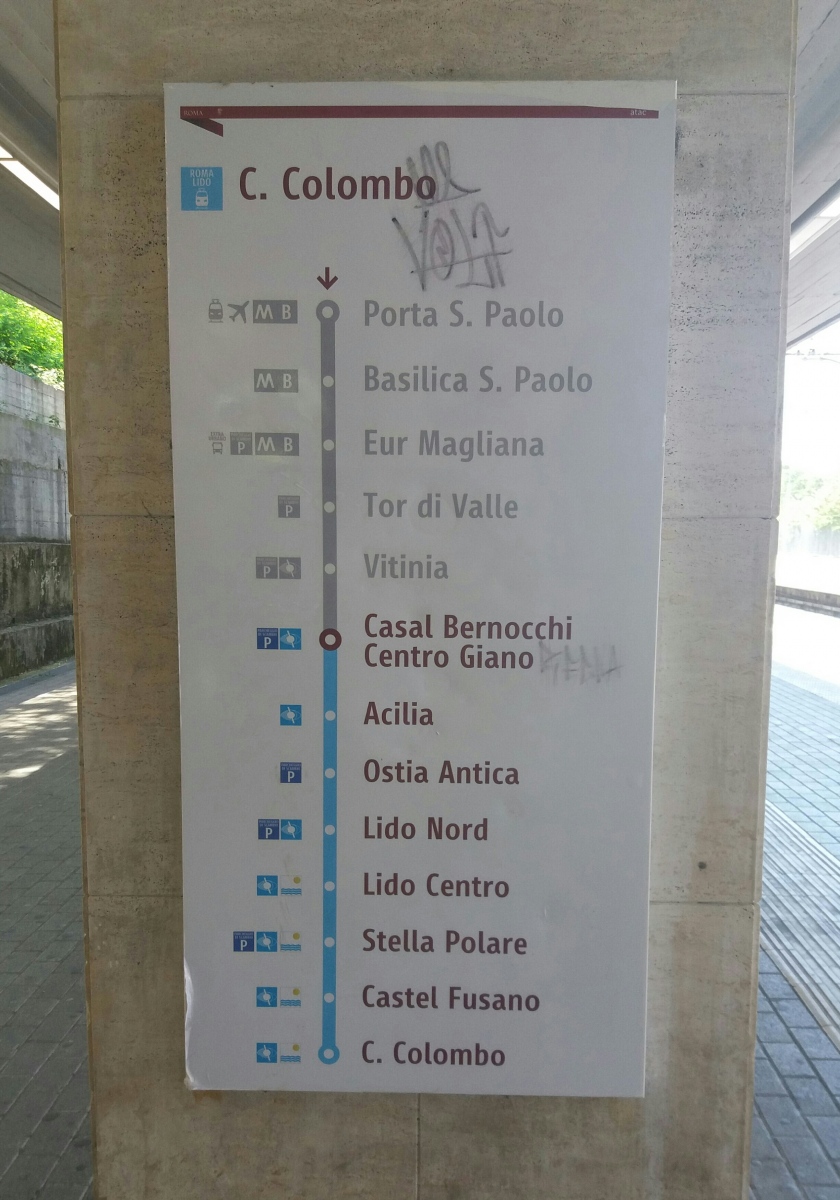 Рим — Линия «Roma Lido»