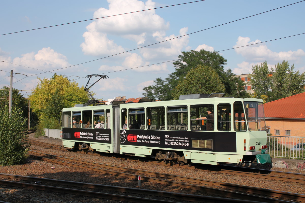 Франкфурт-на-Одере, Tatra KT4DM № 226