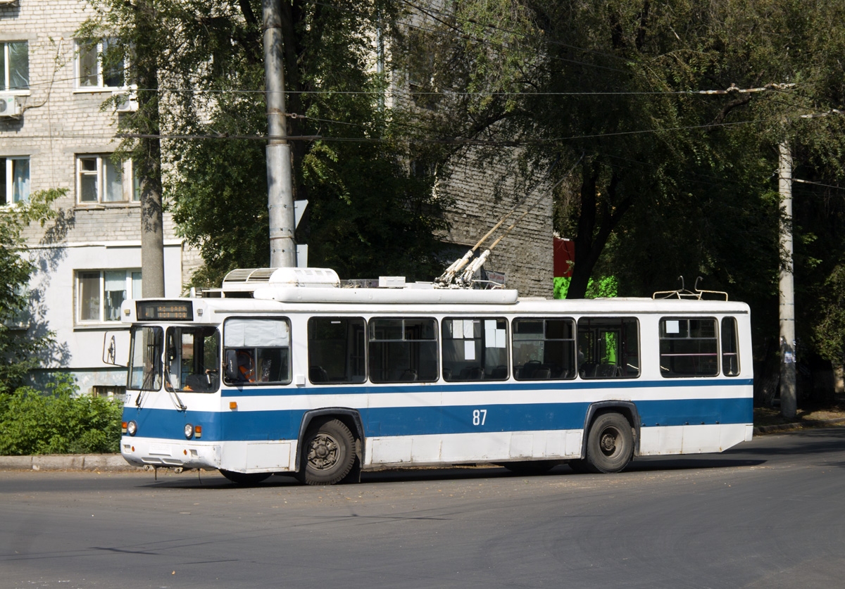 Самара, БТЗ-5276-04 № 87; Самара — Конечные станции и кольца (троллейбус)