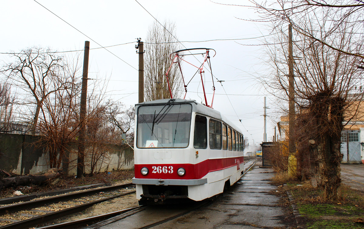 Волгоград, Tatra T3SU мод. ВЗСМ № 2663
