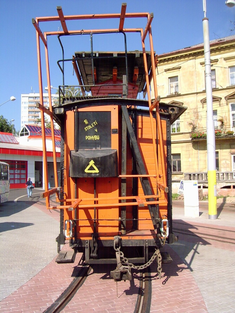Liberec ― Jablonec nad Nisou, 2-axle tower car č. 105