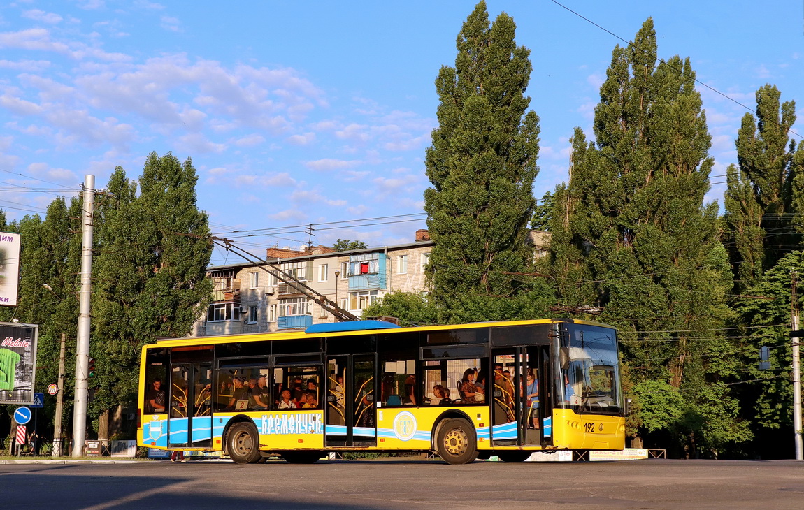 Кременчуг, ЛАЗ E183D1 № 192