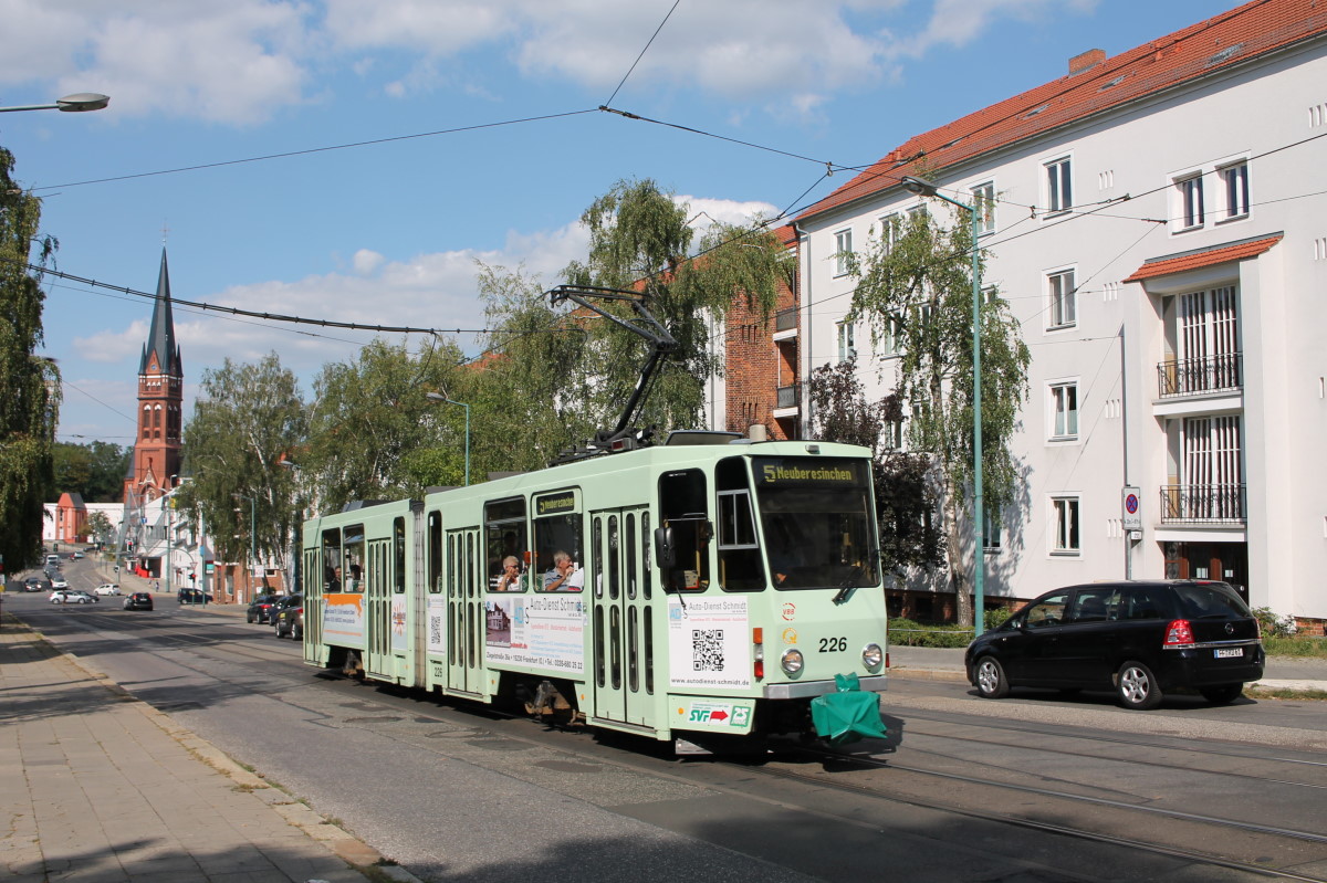 Франкфурт-на-Одере, Tatra KT4DM № 226