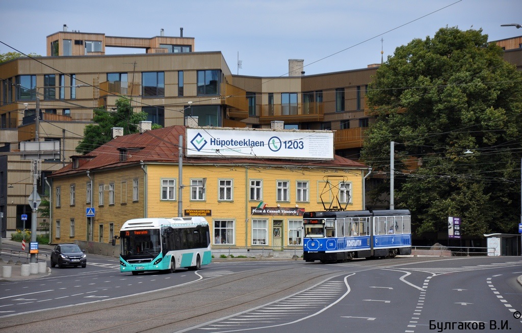 Tallinn, Tatra KT4TMR č. 136; Tallinn — Miscellaneous photos