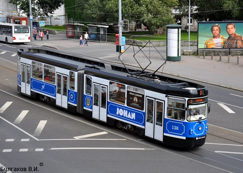 Tallinn, Tatra KT4TMR č. 138
