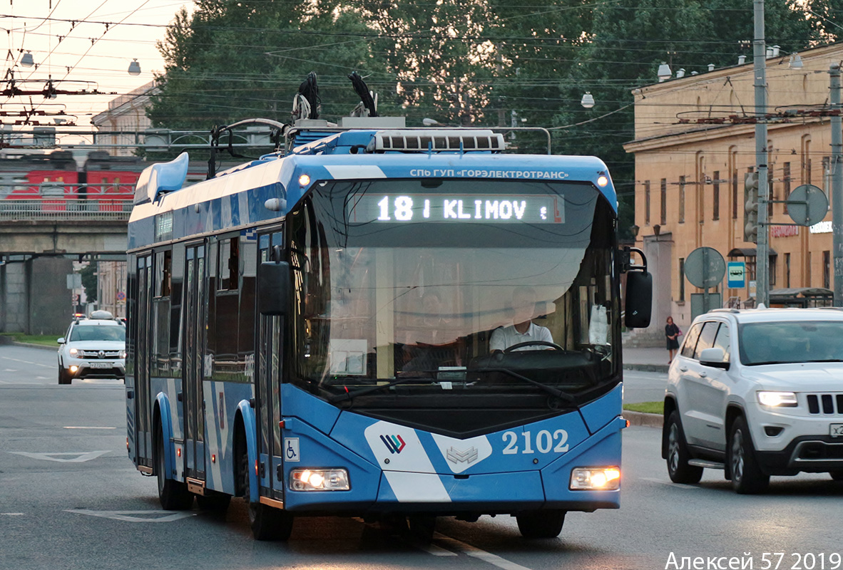 Санкт-Петербург, БКМ 32100D № 2102