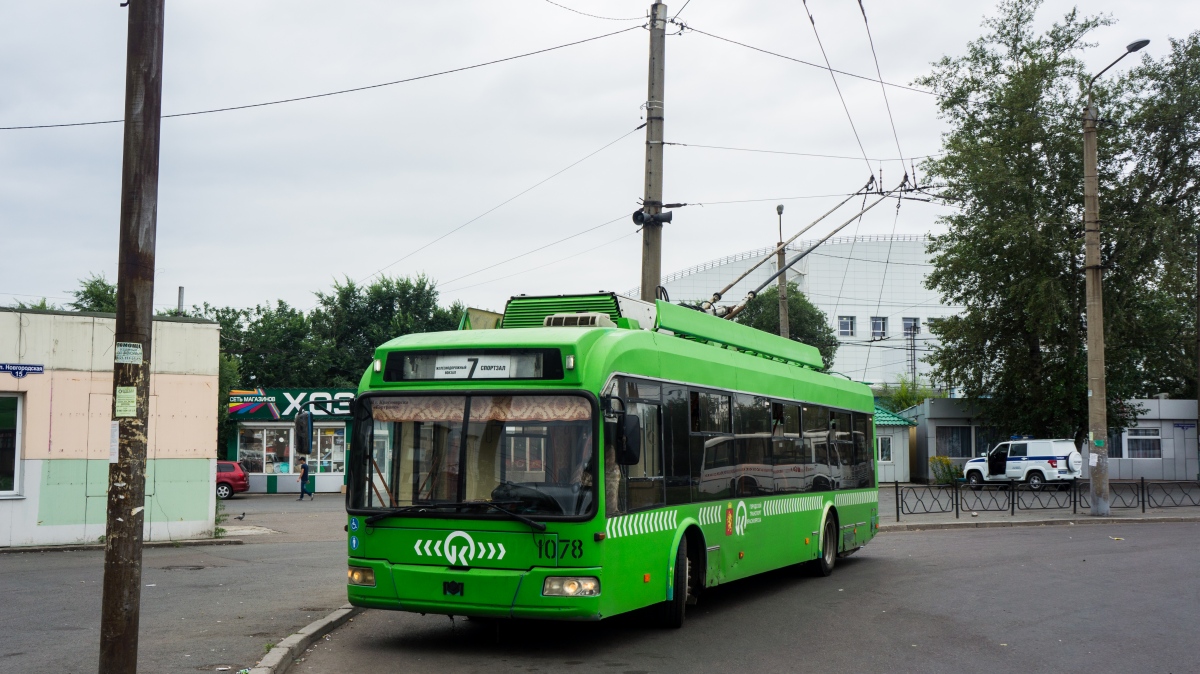 Красноярск, БКМ 321 № 1078