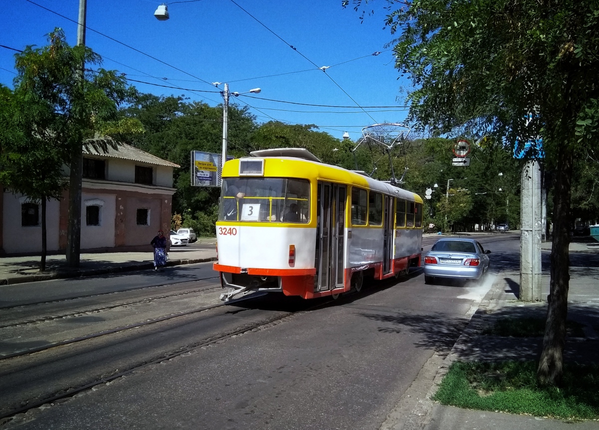 Одесса, Tatra T3R.P № 3240