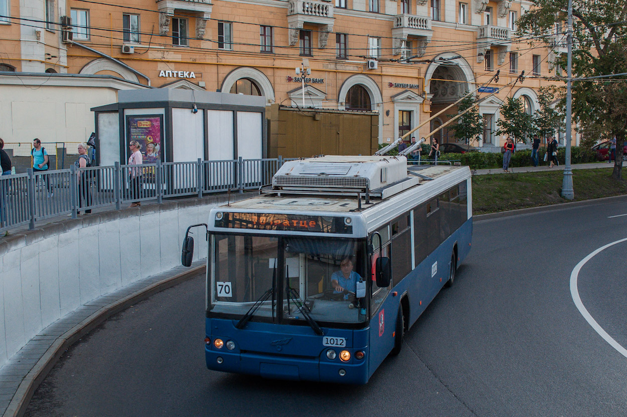 Москва, МТрЗ-52791 «Садовое Кольцо» № 1012