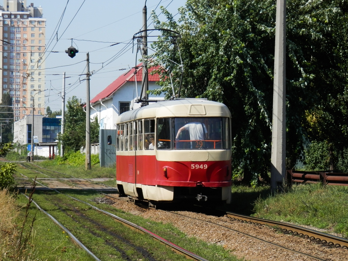 Киев, Tatra T3SU № 5949