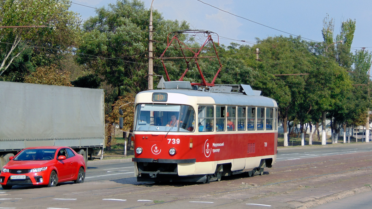 Mariupol, Tatra T3A č. 739