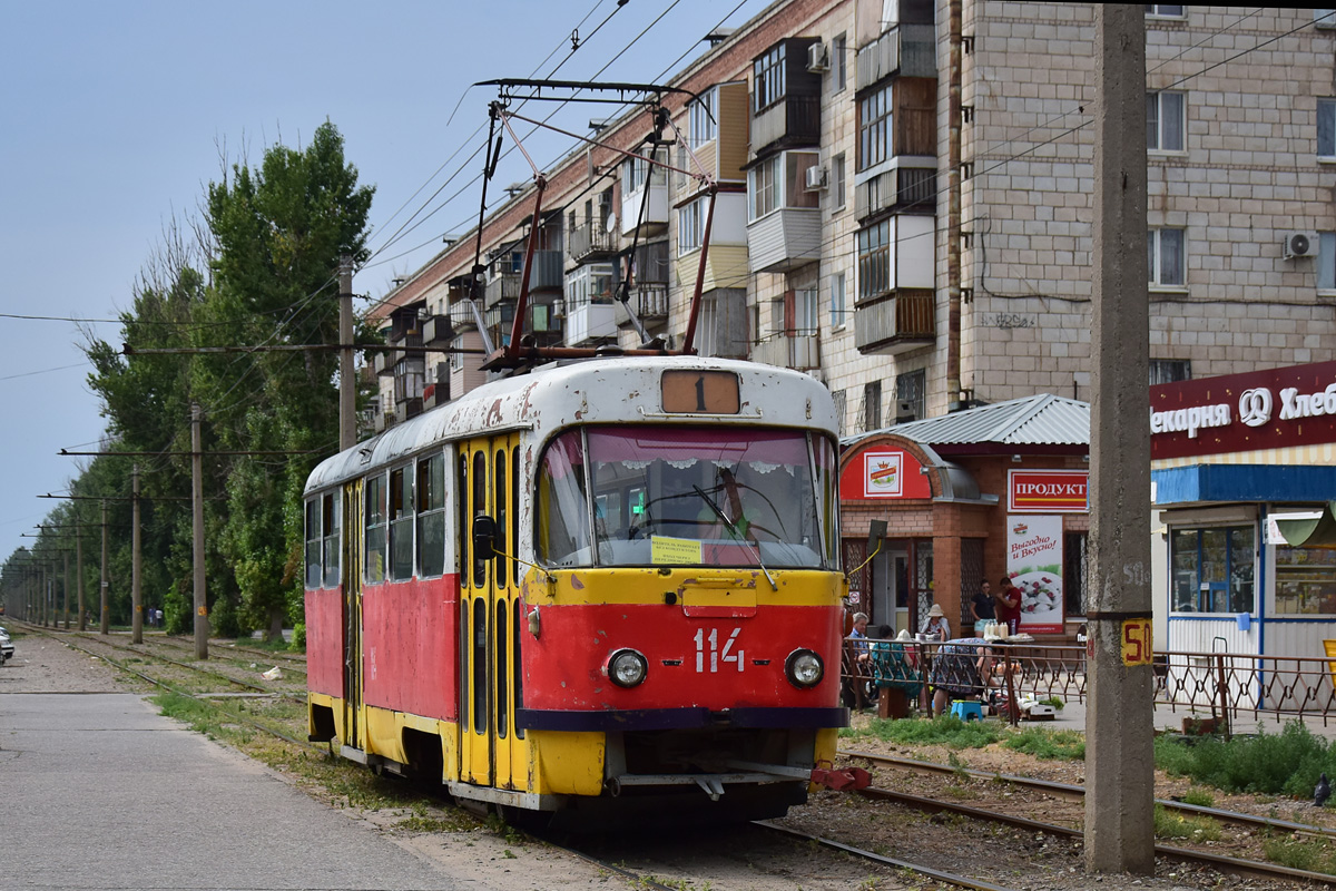 Volžska, Tatra T3SU № 114