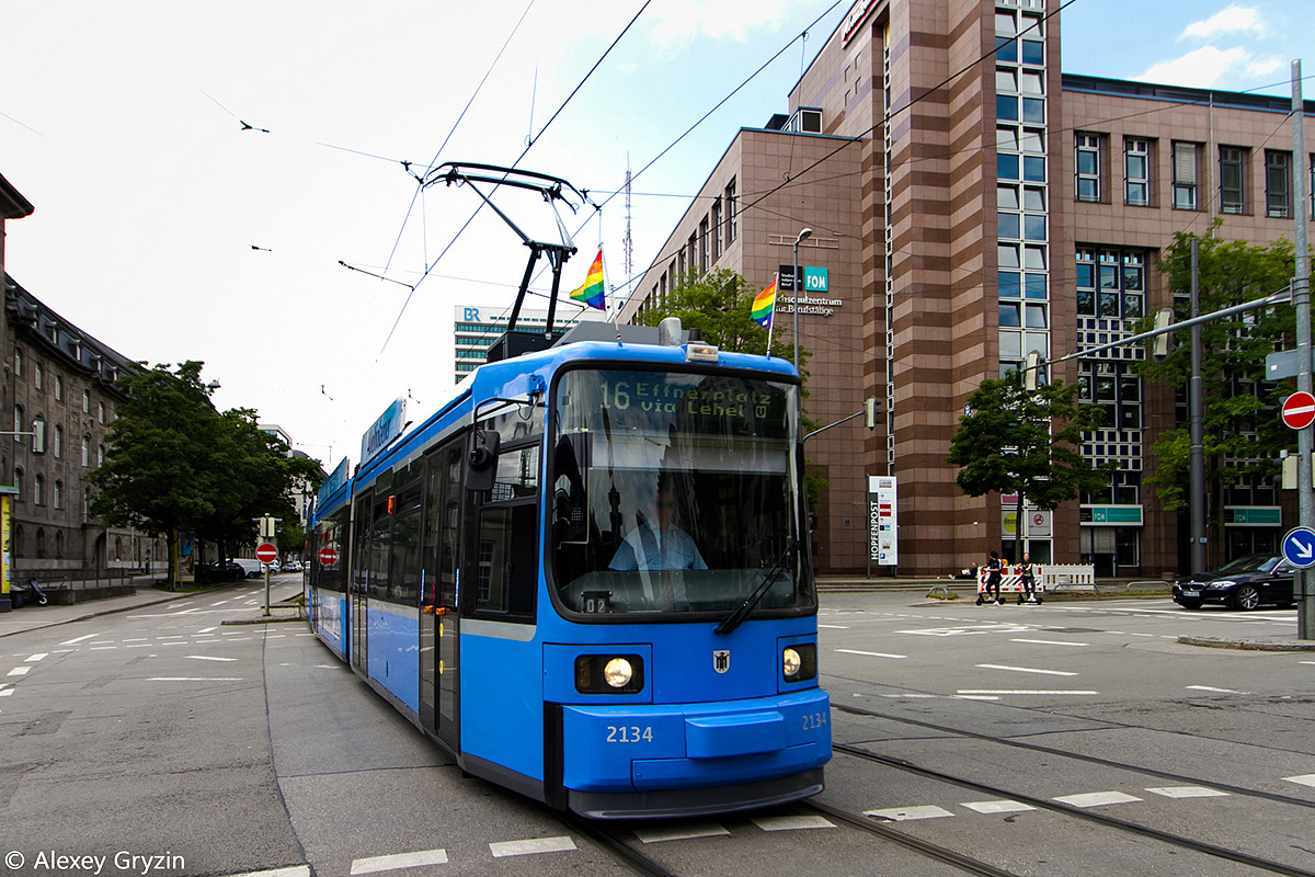 Мюнхен, Adtranz R2.2b № 2134