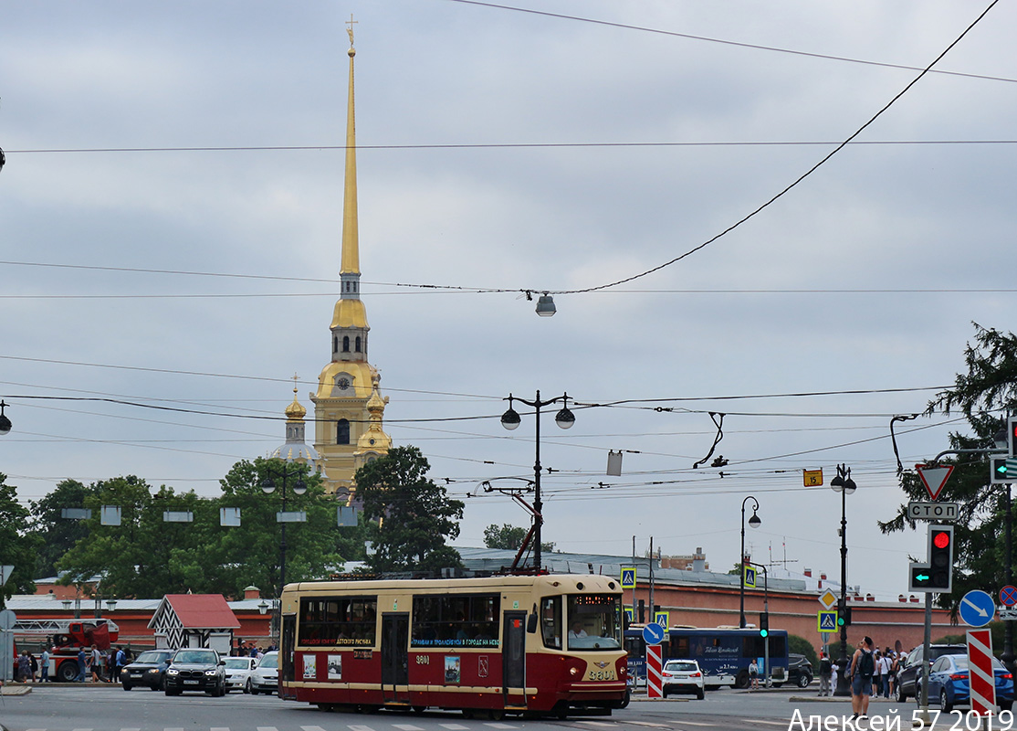 Санкт-Петербург, ЛМ-68М2 (мод. СПб ГЭТ) № 3601