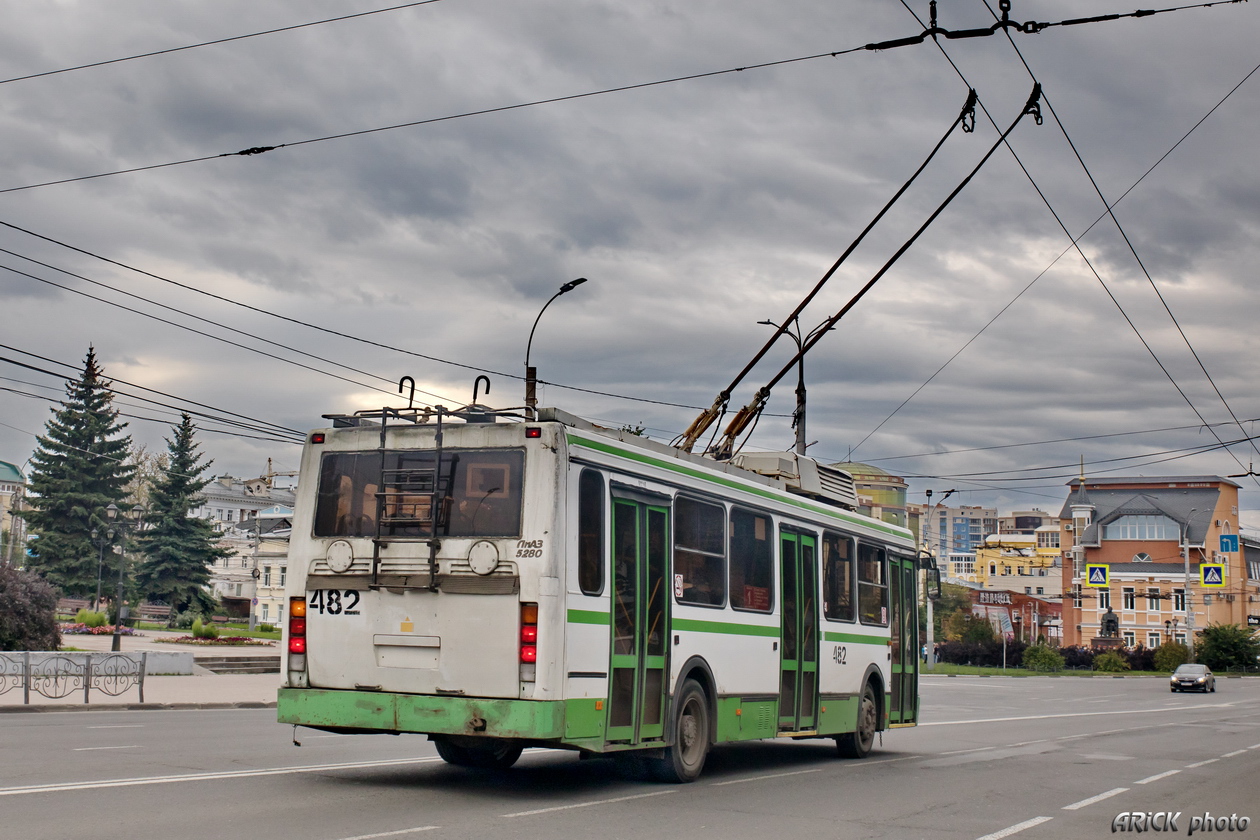 Іваново, ЛиАЗ-5280 № 482