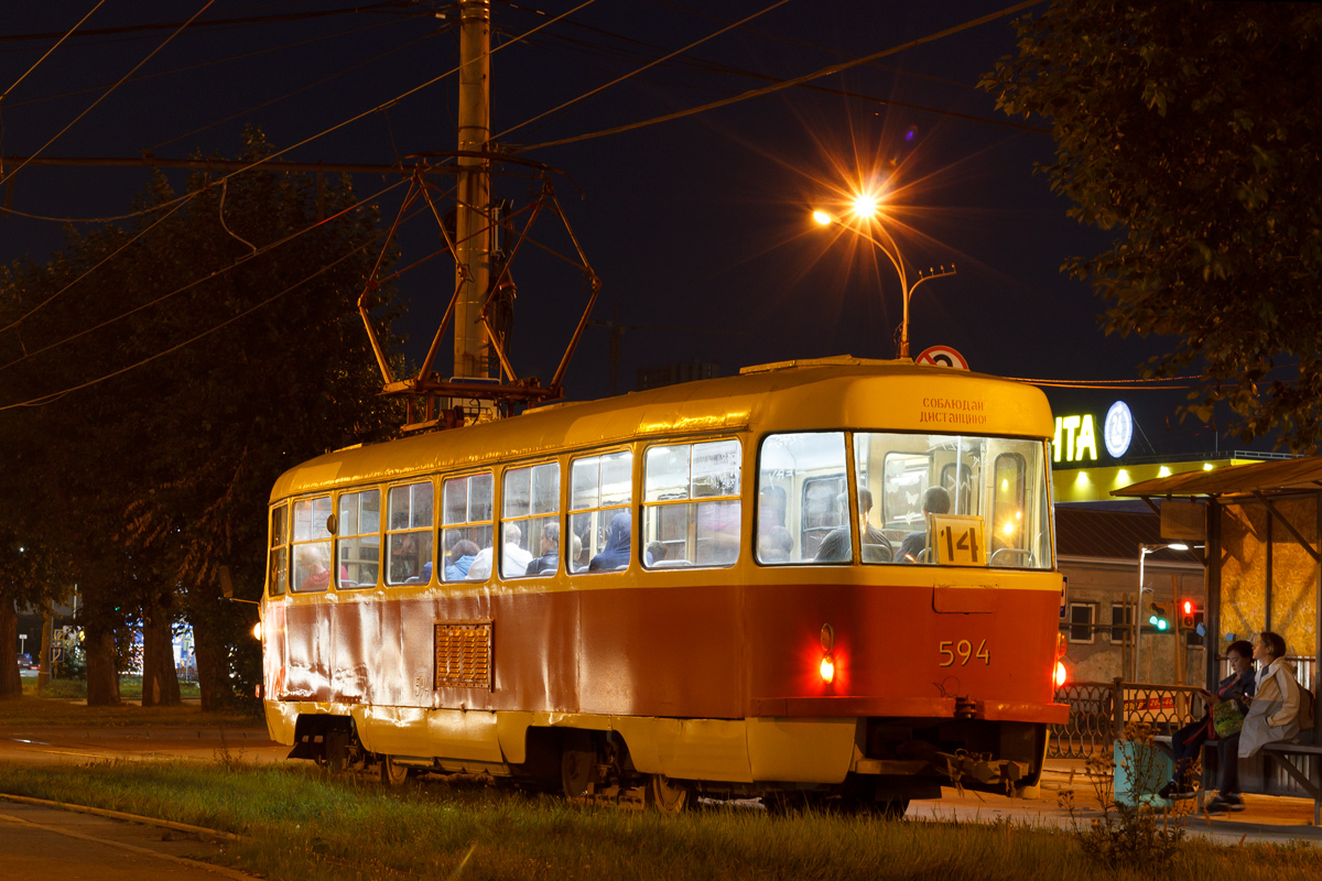 Екатеринбург, Tatra T3SU № 594
