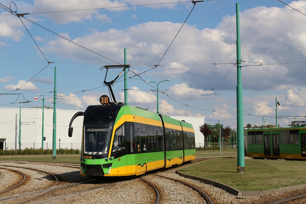 Познань, Modertrans Moderus Gamma LF 02 AC № 609 Познань, Modertrans Moderus Gamma LF 02 AC № 609