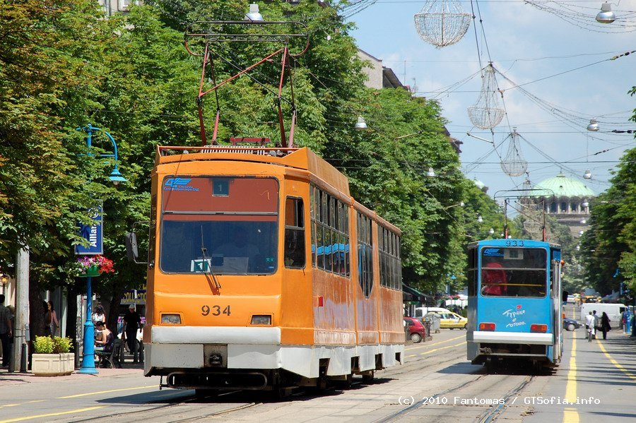 София, Т8М-900М № 934; София, Т8М-900М № 933