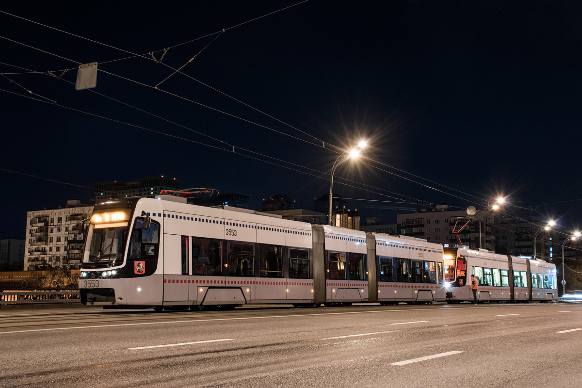Moscow, 71-414 (Pesa Fokstrot) № 3553 Moscow, 71-414 (Pesa Fokstrot) № 3553