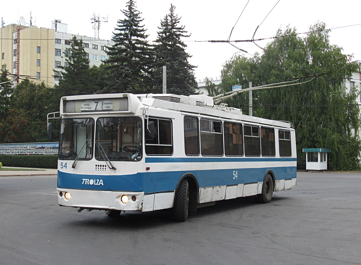 Самара, ЗиУ-682Г-016.03 № 54; Самара — Конечные станции и кольца (троллейбус)