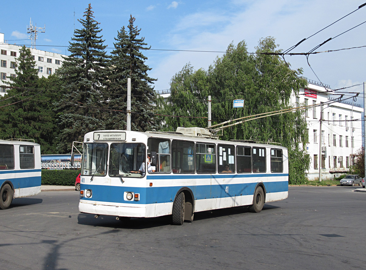 Самара, ЗиУ-682В-012 [В0А] № 41; Самара — Конечные станции и кольца (троллейбус)
