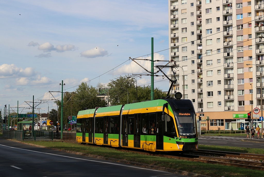 Познань, Modertrans Moderus Gamma LF 02 AC № 603 Познань, Modertrans Moderus Gamma LF 02 AC № 603