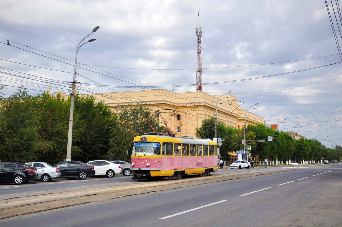 Волгоград, Tatra T3SU (двухдверная) № 2679